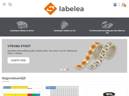 nakupte u nás kvalitní samolepicí etikety a příslušenství. skladem přes 1000+ druhů etiket. výroba a tisk etiket na míru. rychlé doručení po celé evropě.