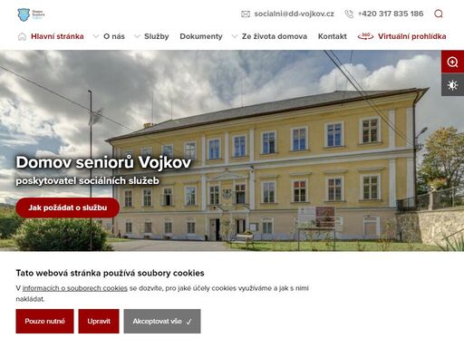 cílem nás všech je zajistit všem uživatelům maximální péči a navození pocitu, že jsou skutečně jako doma.