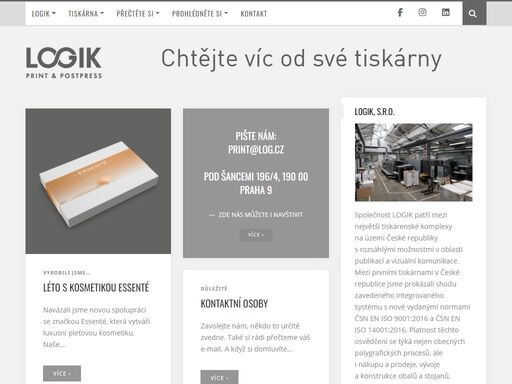 chtějte víc od své tiskárny. jsme specialisté v praze jak na publikace, tak na vizuální a reklamní komunikaci.