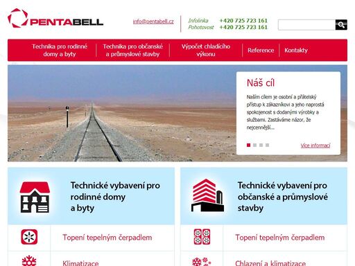 zajišťujeme projekty, dodávku, montáž, zprovoznění a servis zařízení pro vytápění a klimatizaci.