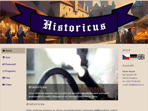 historicus - agentura zabývající se uměním v historii