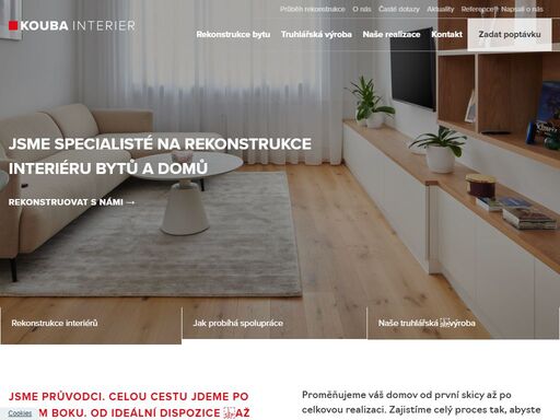 specializujeme se na design, návrhy a realizace interiérů bytů a domů. klademe důraz na detail, funkčnost a precizní provedení interiérů, podívejte se!