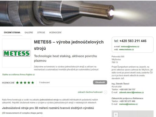 jsme pravou rukou automobilového průmyslu. vyrábíme jednoúčelové stroje pro laserové svařování a mnoho dalších oblastí činnosti.