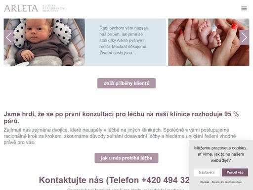 reprodukční klinika, asistovaná reprodukce, umělé oplodnění je arleta ivf s.r.o. kostelec nad orlicí.