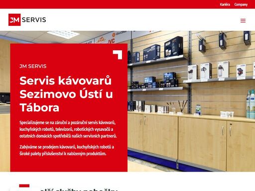 autorizovaný servis kávovarů a domácích spotřebičů značek delonghi, philips, saeco, eta, braun, kenwood, electrolux, aeg, jvc a dalších. pobočka sezimovo ústí.