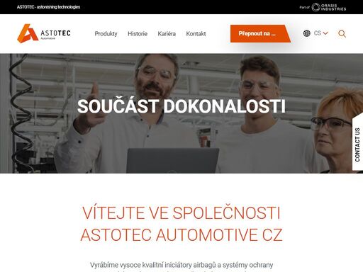 vyrábíme vysoce kvalitní airbagy a systémy ochrany cestujících a nabízíme vám řešení na míru.