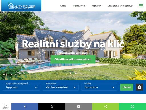 jsme zavedená realitní kancelář, která vznikla v roce 2006 v prostějově. v oblasti realit máme dlouholeté zkušenosti a ke každé zakázce nabízíme osobní přístup. sháníte-li nemovitost ke koupi, či pronájmu, nebo potřebujete vaši nemovitost prodat či p