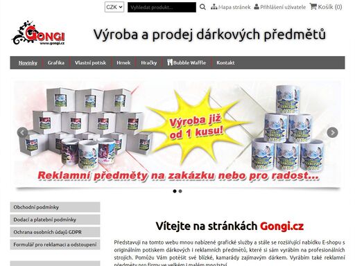 výroba a prodej dárkových předmětů