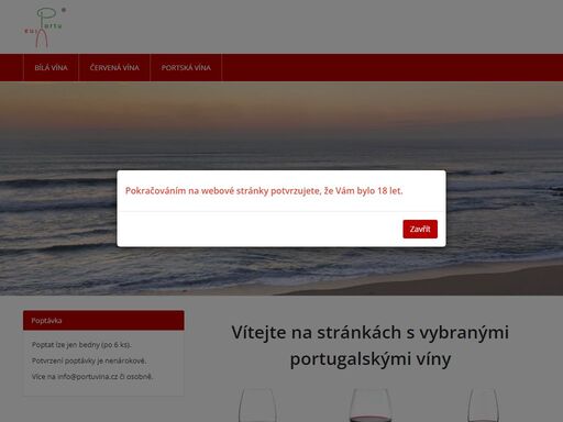    
vítejte na stránkách s vybranými portugalskými víny   
   
   
   
    
bílá vína   
více   
   
    
červená vína   
více   
   
    
portská vína   ...