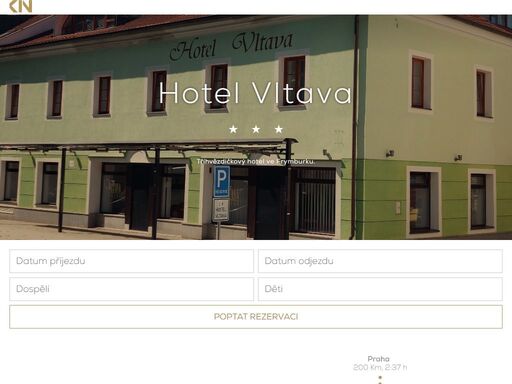 hotel vltava - klidný hotel na břehu lipenské přehrady v městečku frymburk - hotel vltava