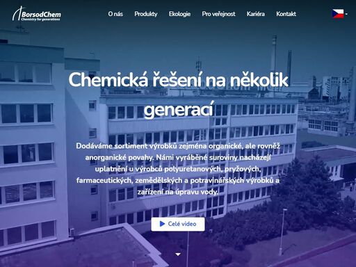 borsodchem mchz vyrábí organické a anorganické chemické látky pro polyuretanové hmoty, pryžové, farmaceutické, zemědělské a potravinářské výrobky, chemikálie na úpravu vody a další.