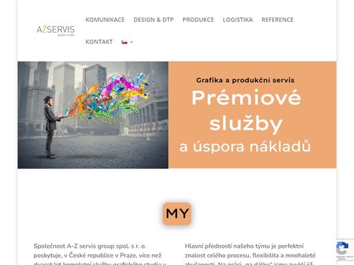 služby grafického studia. grafika a produkční servis. prémiové služby a úspora nákladů.