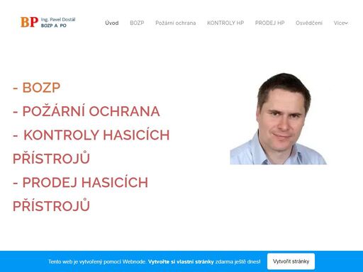 - bozp- požární ochrana- kontroly hasicích přístrojů- prodej hasicích přístrojů