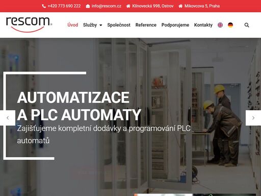 provádíme široké spektrum služeb v oblasti měřící a regulační techniky, automatizace výrobních i nevýrobních procesů, jejich monitorování, vizualizace a následné vyhodnocování.