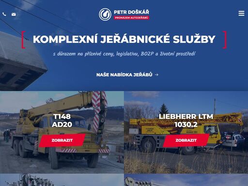 pronájem autojeřábů v ústeckém kraji. práce provádíme v ústí na labem a v dalších městech ústeckého kraje (litoměřice, děčín, teplice). autojeřáby pronajímáme včetně obsluhy.