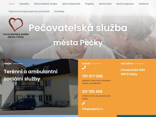 pečovatelská služba města pečky.