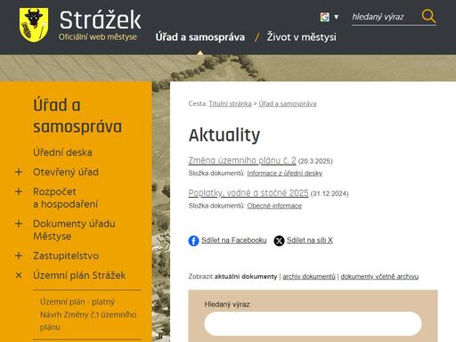 www.mestysstrazek.cz