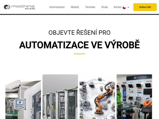 specializujeme se na vývoj, výrobu a implementaci průmyslové automatizace a robotizace. nabízíme modulární systémy, jednoúčelová zařízení, dopravníky a cnc obrábění pro efektivní výrobní procesy.