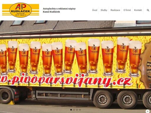 www.autoplachtykudlacek.cz