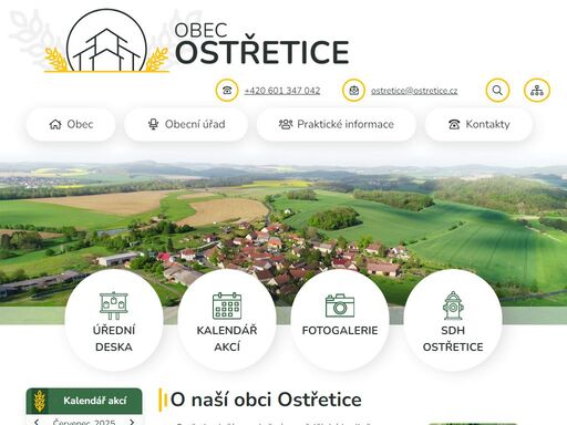 oficiální stránky obce