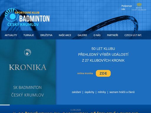 www.badmintonckrumlov.cz