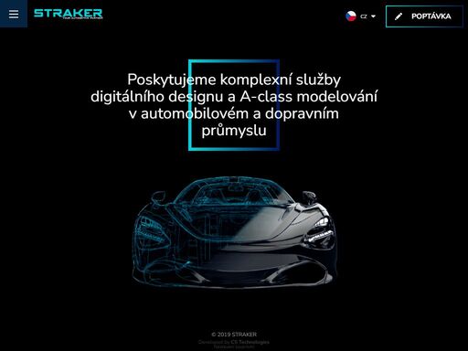 poskytujeme komplexní služby digitálního designu a a-class modelování v automobilovém a dopravním průmyslu.
