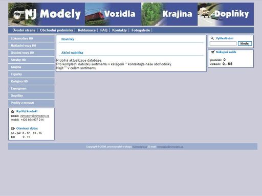 nj modely - prodejna modelové železnice ve veselí nad moravou nj modely - prodejna modelové železnice ve veselí nad moravou