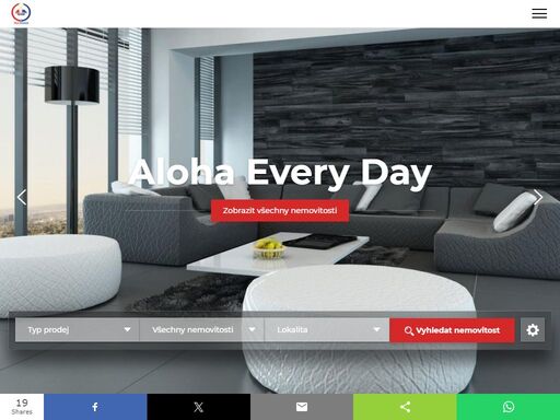 každý den stovky nových nemovitostí, reality. nemovitosti na prodej či pronájem v každém místě. přehledný katalog realit.