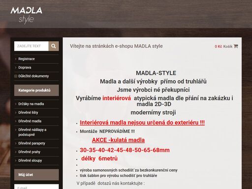 kulatá madla