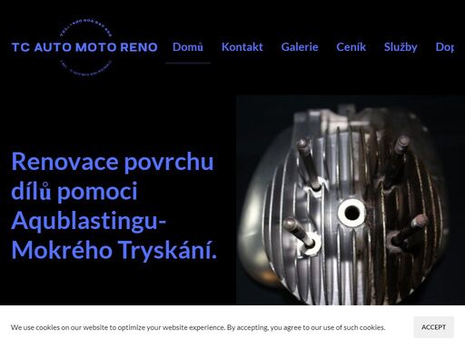 renovace povrchu dílu pro auto-moto veterány a ostatní vozidla.