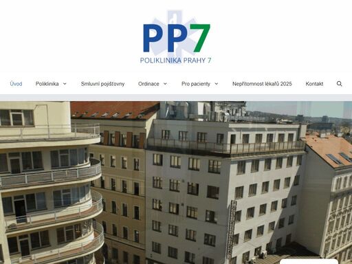 poliklinika na praze 7, ordinace praktického lékaře pro dospělé, interny, diabetologie, chirurgie, ortopedie, neurologie, gynekologie,...
