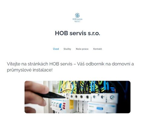 vítejte na stránkách hob servis – váš odborník na domovní a průmyslové instalace!