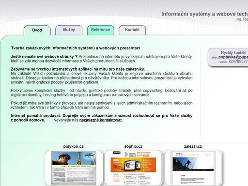 informační a webové technologie