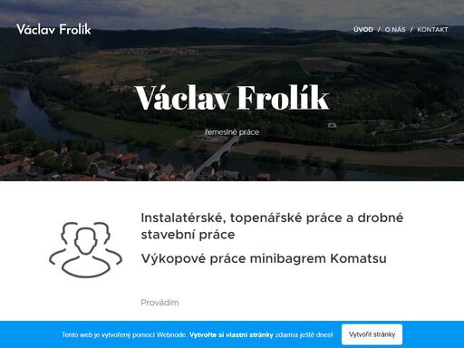 instalatérské, topenářské práce a drobné stavební práce