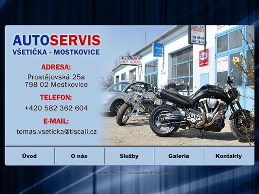 autoservis, pneuservis mostkovice - tomáš všetička provádí opravy vozidel všech značek. mezi naše služby patří rychloservis, veškeré mechanické opravy, příprava a zajištění stk, prodej náhradních dílů, pneuservis, prodej pneumatik, laserová geometrie, půjčování přívěsných vozíků. atd.