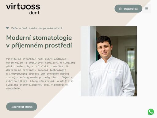 zubní lékař a moderní stomatologická ordinace. nabízíme komplexní péči o vaše zuby. spolehlivý zubař a špičková stomatologie v příjemném prostředí.