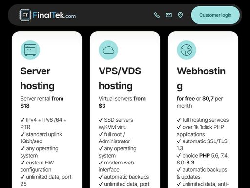 www.finaltek.com