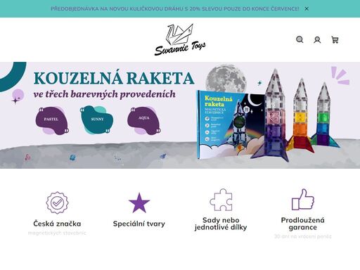 homepage. #první česká magnetická stavebnice na trhu#