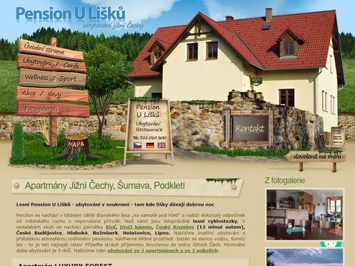 v našem pensionu můžete strávit aktivní prodloužené víkendy i týdenní dovolené v rodinném prostředí. pension se nachází v klidném zátiší blanského lesa.
