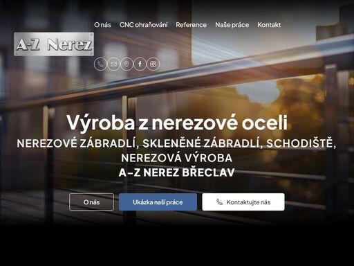 výroba z nerezové oceli - nerezové zábradlí, skleněné zábradlí, schodiště, nerezová výroba.