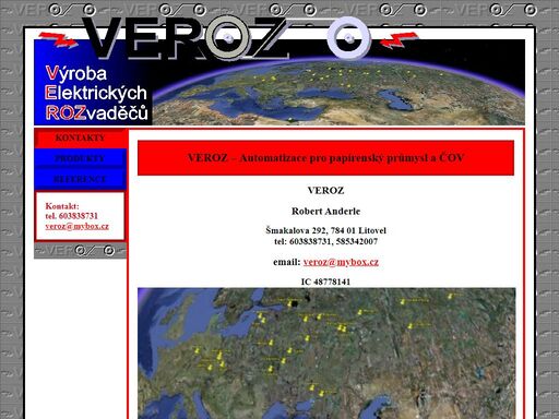prezentace firmy veroz - automatizace pro papírenský průmysl a čov