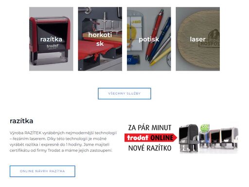 grafika seidl - specializujeme se na razítka, vizitky, potisk, tamponový tisk, rámečky pod spz. provádíme také mnoho dalších propagačních činností. najdete nás v litomyšli.