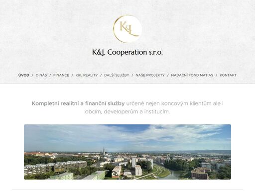 kompletní realitní a finanční služby určené nejen koncovým klientům ale i obcím, developerům a institucím.