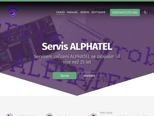 servis telefonních ústředen 