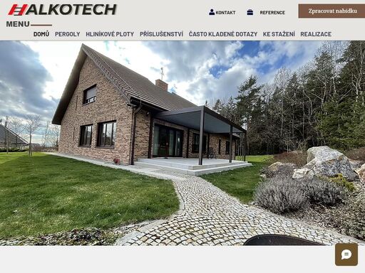 hliníkové pergoly na míru, vyráběné a montované firmou alkotech s.r.o.