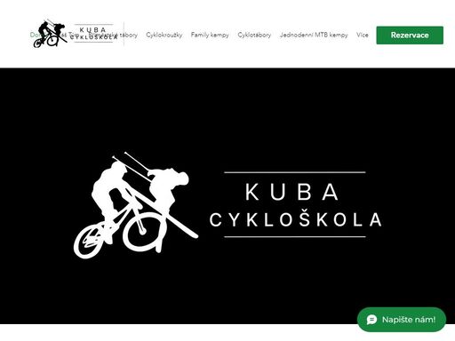 kuba cykloškola pořádá pravidelné cyklokroužky pro děti i dospělé, příměstské tábory, dospělácké kempy pro všechny úrovně, nebo bike family kempy pro celou rodinu, kde si každý přijde na své.