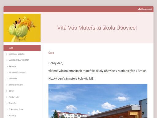 aktuality, fotografie z našich akcí, informace o školce