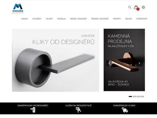 spolehlivé bezpečnostní vložky na dveře nejvyšší kvality okamžitě k odběru, bezpečnostní klíče a zámky, designérské kliky na dveře z masivní mosazi, madla, panty.
