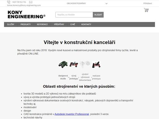 detailní popis produktu
nabízíme výkon práce konstruktéra na vašich projektech z oblasti obecného strojírenství.

kreslíme v těchto sw cad:

creo
catia
solidworks
inventor (autocad)
licence cad využíváme formou pronájmu nebo zákaznické.

oblasti strojírenství, ve kterých máme zkušenosti:

tvorba 3d modelů…