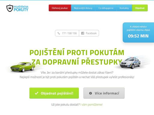 neměj obavy na silnicích! pojištění na pokuty jistí tvůj řidičák! za 5 let jsme úspěšně obhájili přes 105.000 pokut!